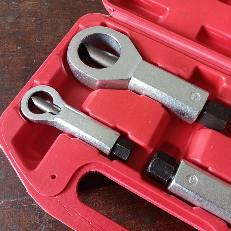 螺母破切生锈破开螺帽器破拆器大号滑牙劈开螺帽破开器