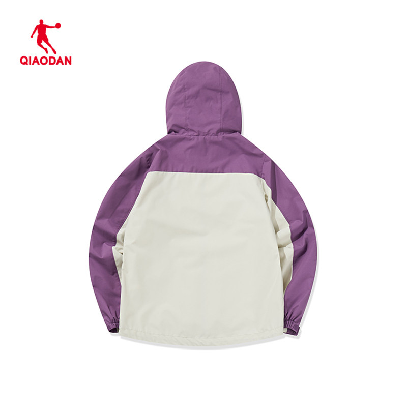 商场同款乔丹运动风衣2023春款拼色防风保暖运动风衣