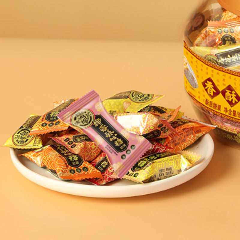 徐福记酥心桶装600g礼盒混合合口味酥糖糖果结婚糖果