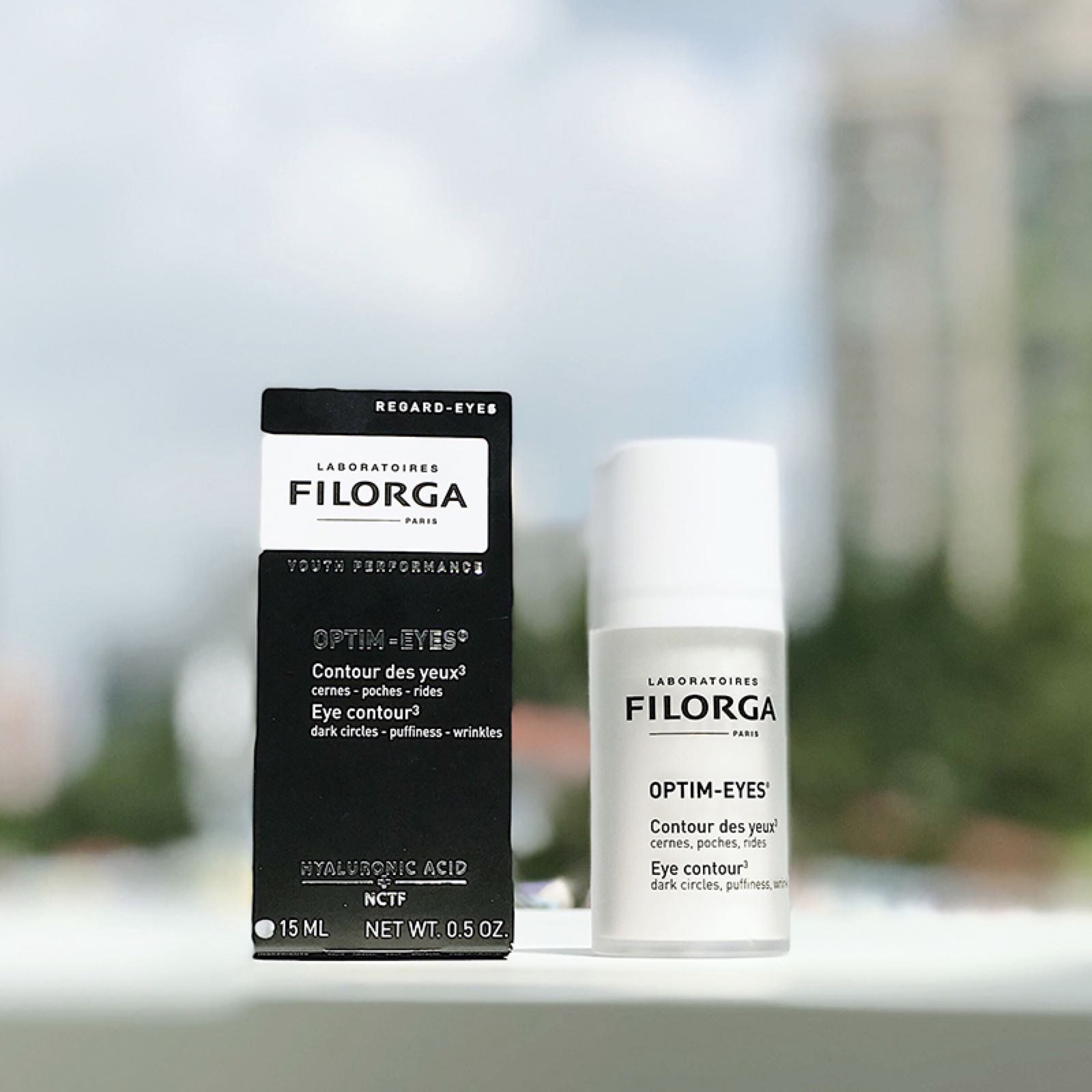 李佳琦filorga菲洛嘉360靓丽眼霜不长脂肪粒 淡化皱纹雕塑