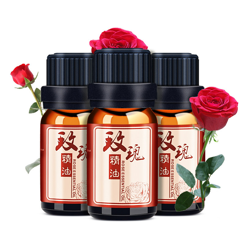 1发20瓶艾蕲季玫瑰精油按摩推背足浴复方香薰香薰精油