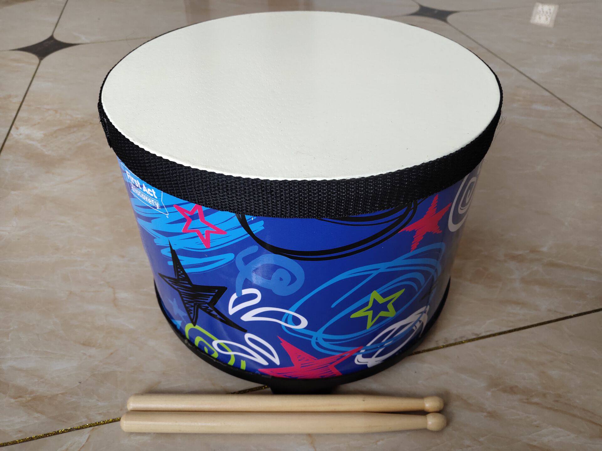 firstact原单正品floortom儿童地鼓打击乐器敲击击鼓儿童击打乐器