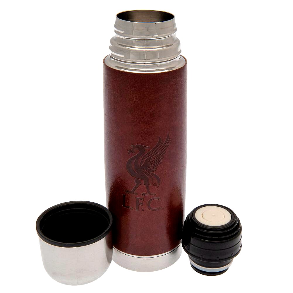 利物浦官方正品足球纪念品球迷用品复古皮质保温杯杯子球迷用品