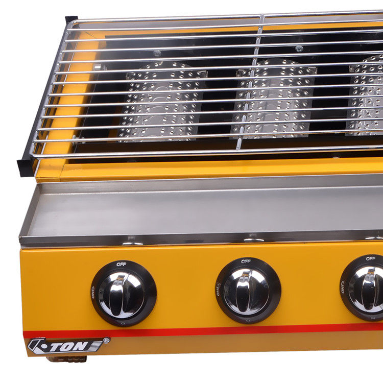 燃气烧烤烤炉伊东商用煤气液化气烤架户外家用烧烤炉