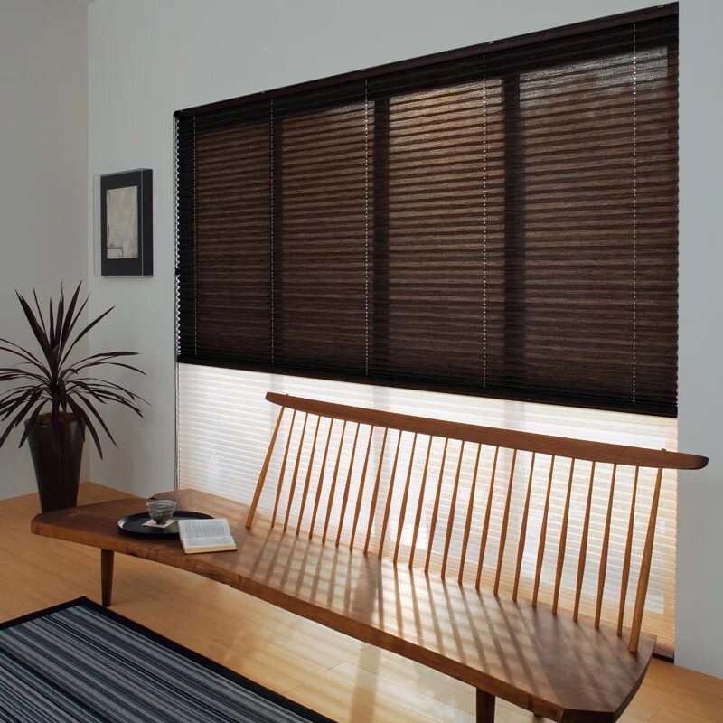 百折日本立川窗帘家用客厅卧室手拉线式升降百叶帘