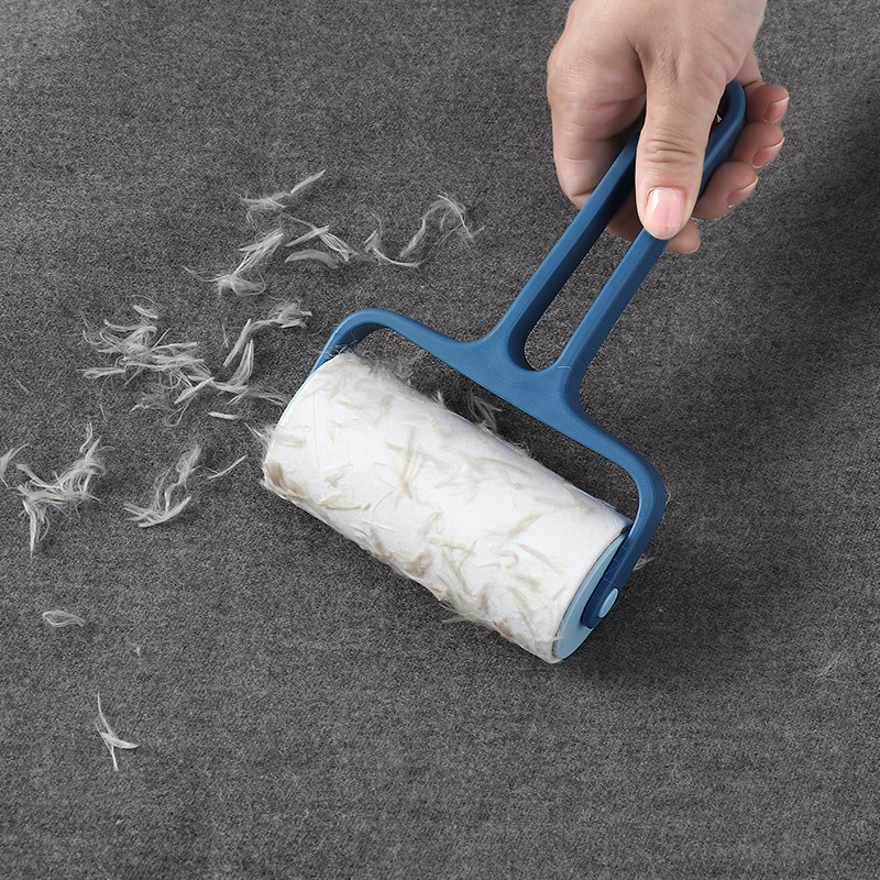 粘毛器可撕式滚筒滚刷毛毡家用神器带盖防尘衣物除尘滚