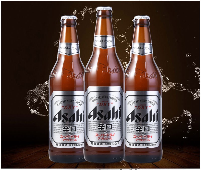 啤酒朝日asahi超爽630ml12瓶大瓶江浙沪包邮啤酒