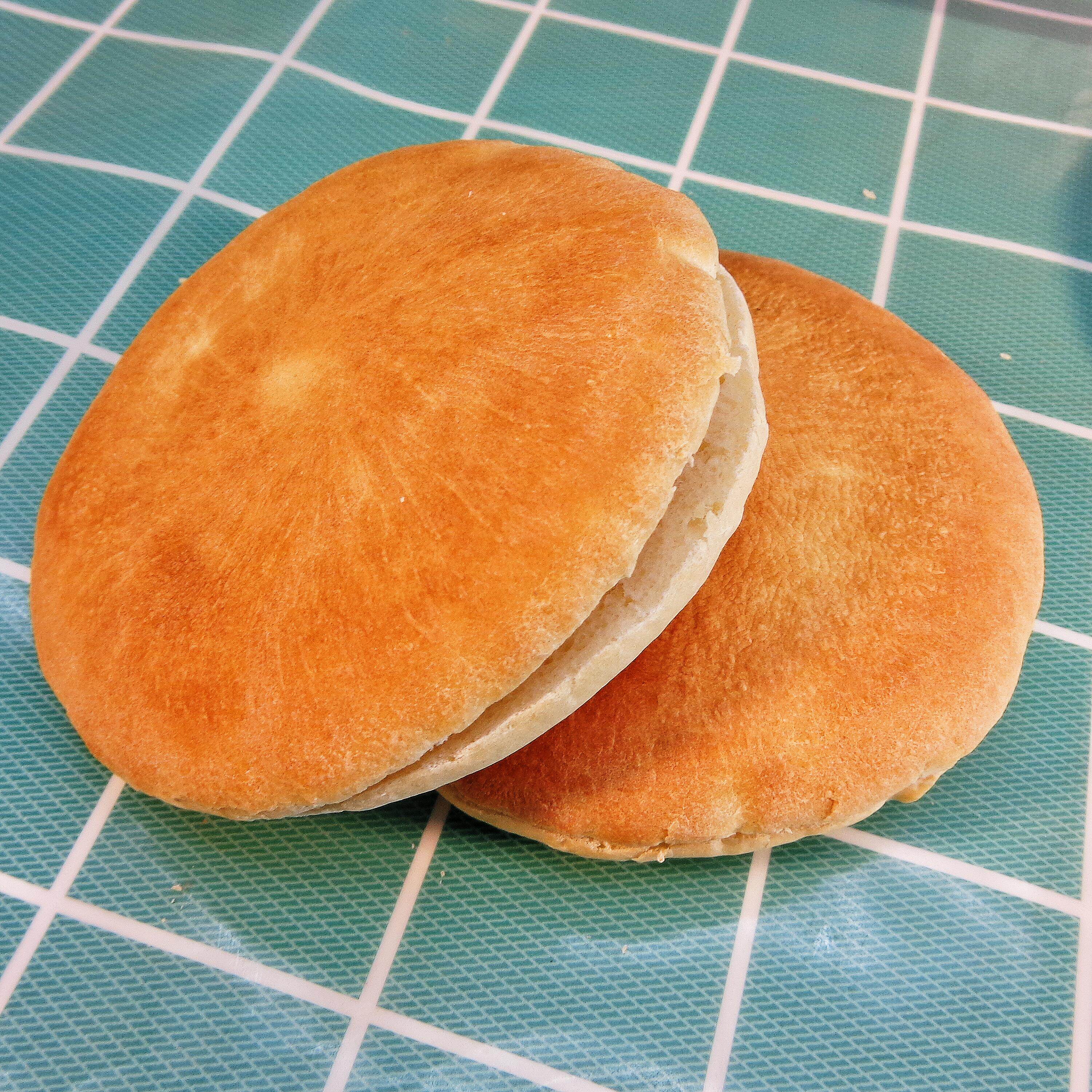 八角空心烧饼肉夹馍饼夹菜小吃连锁店专用半成品传统糕点