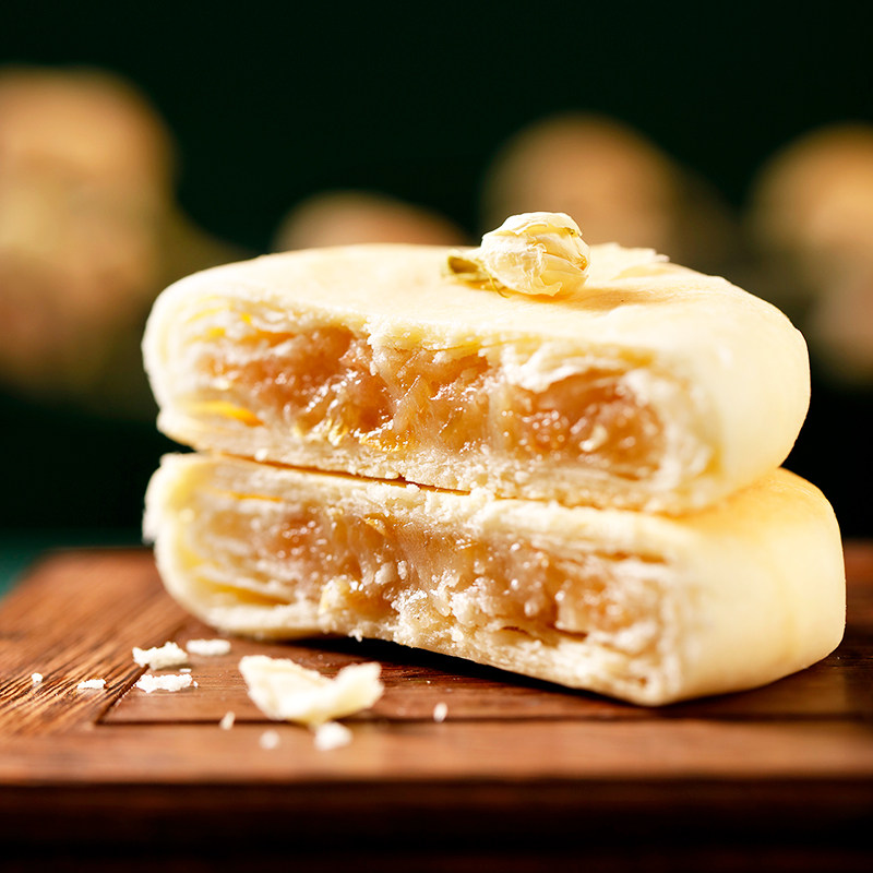 乳香姑娘零食烘烤30g8茉香南京茉莉鲜花茉莉花传统糕点