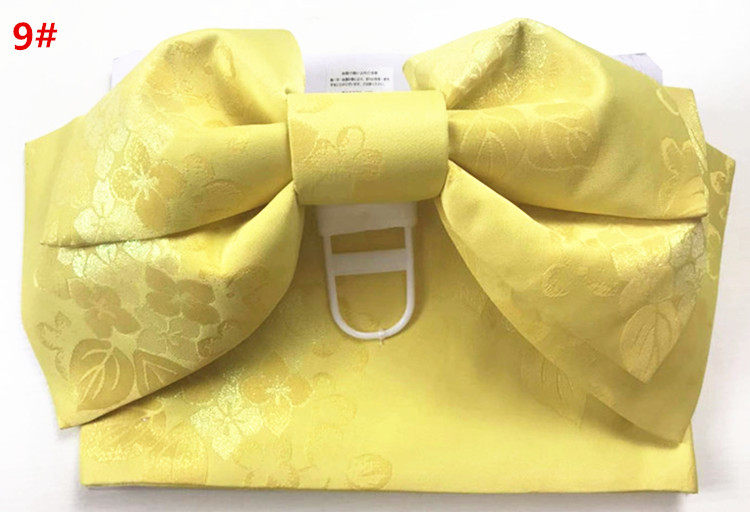 和服腰封日式女士浴衣定型腰带蝴蝶结高档金银民族服装