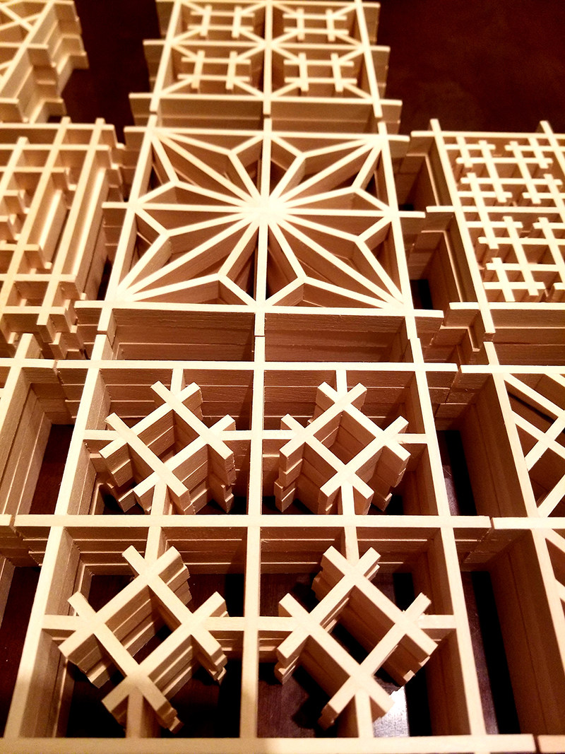 样品 十个图案 每样一个从组子开始吧 永宁组子|组子细工样品 - 爱购