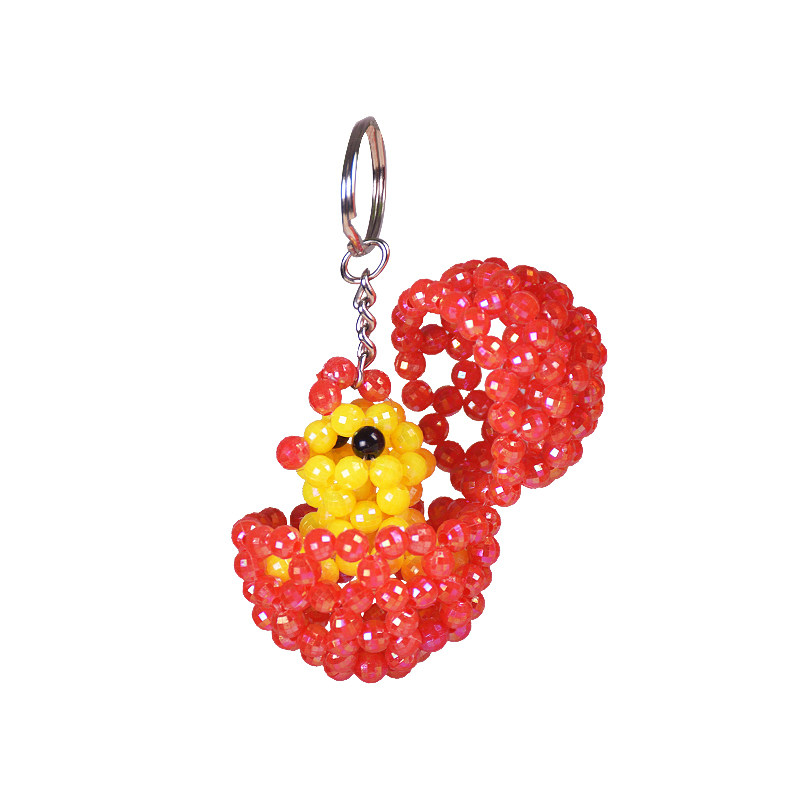 包包挂件ins日系串珠生肖蛋壳小鸡钥匙挂饰包挂件