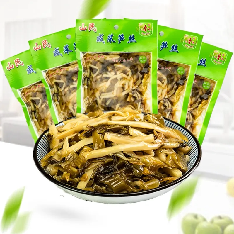 山民咸菜笋丝150g袋装梅菜雪菜酸菜下饭饭菜腌制