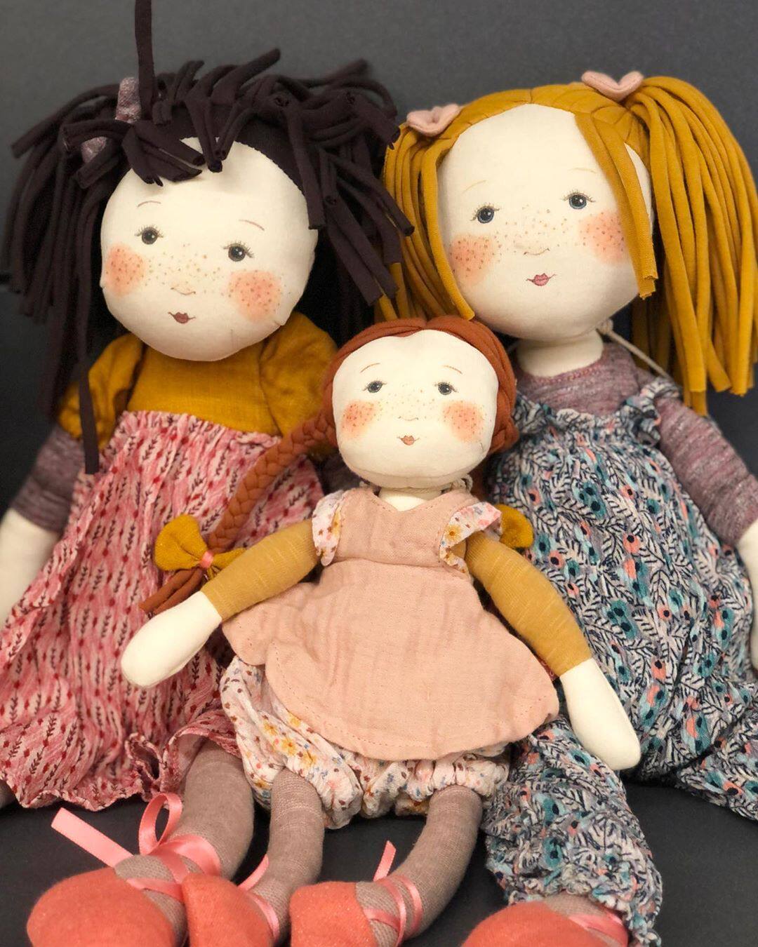 法国moulinroty茉兰若缇张新成同款花朵女孩公仔洋娃娃毛绒