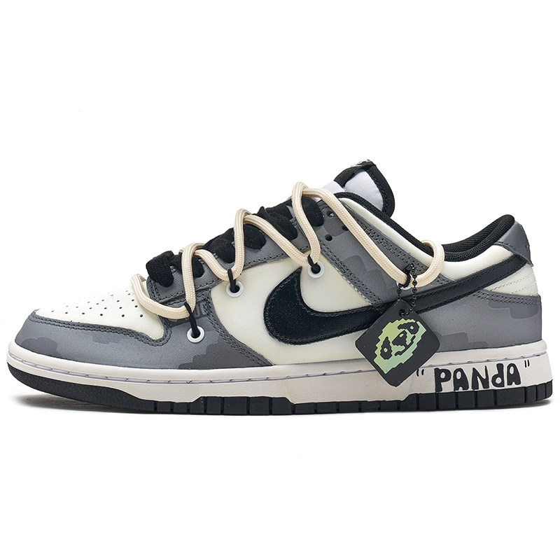 熊猫恶作剧nikedunklow电玩主题定制机能板鞋运动休闲鞋