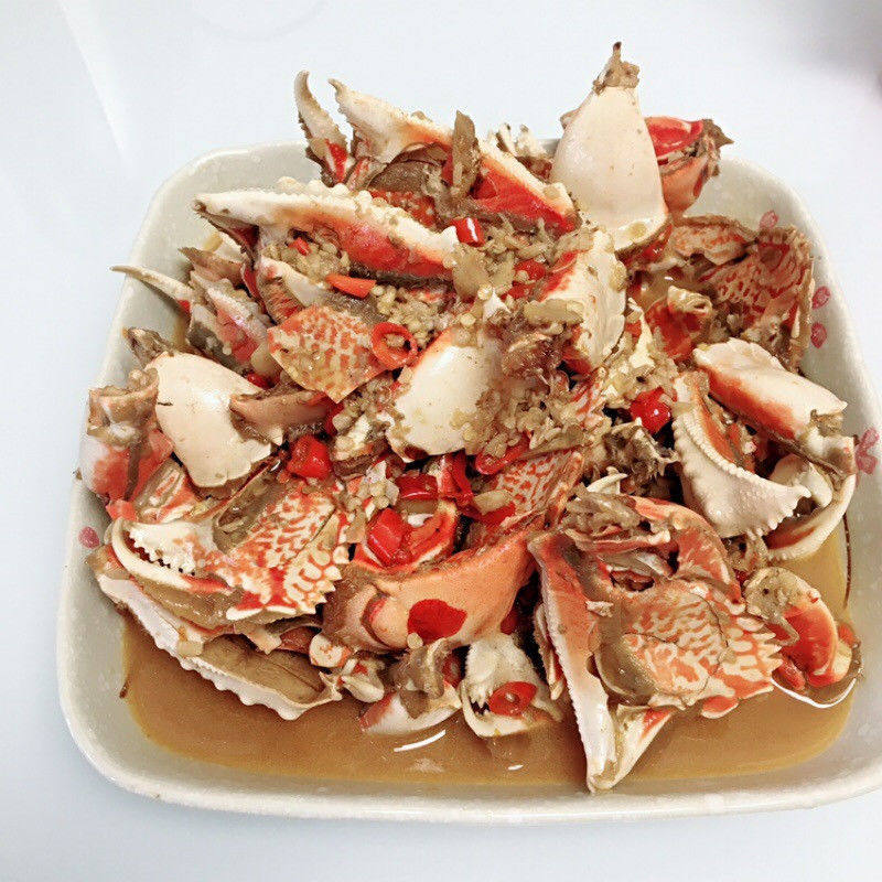 面包蟹脚虎纹野生鲜活冷冻蟹钳海鲜螃蟹蟹肉蟹棒