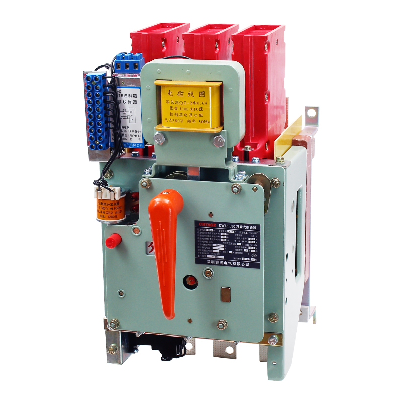 断路器dw15-630a200a400a热电电磁电动220v380v万能银点低压断路器