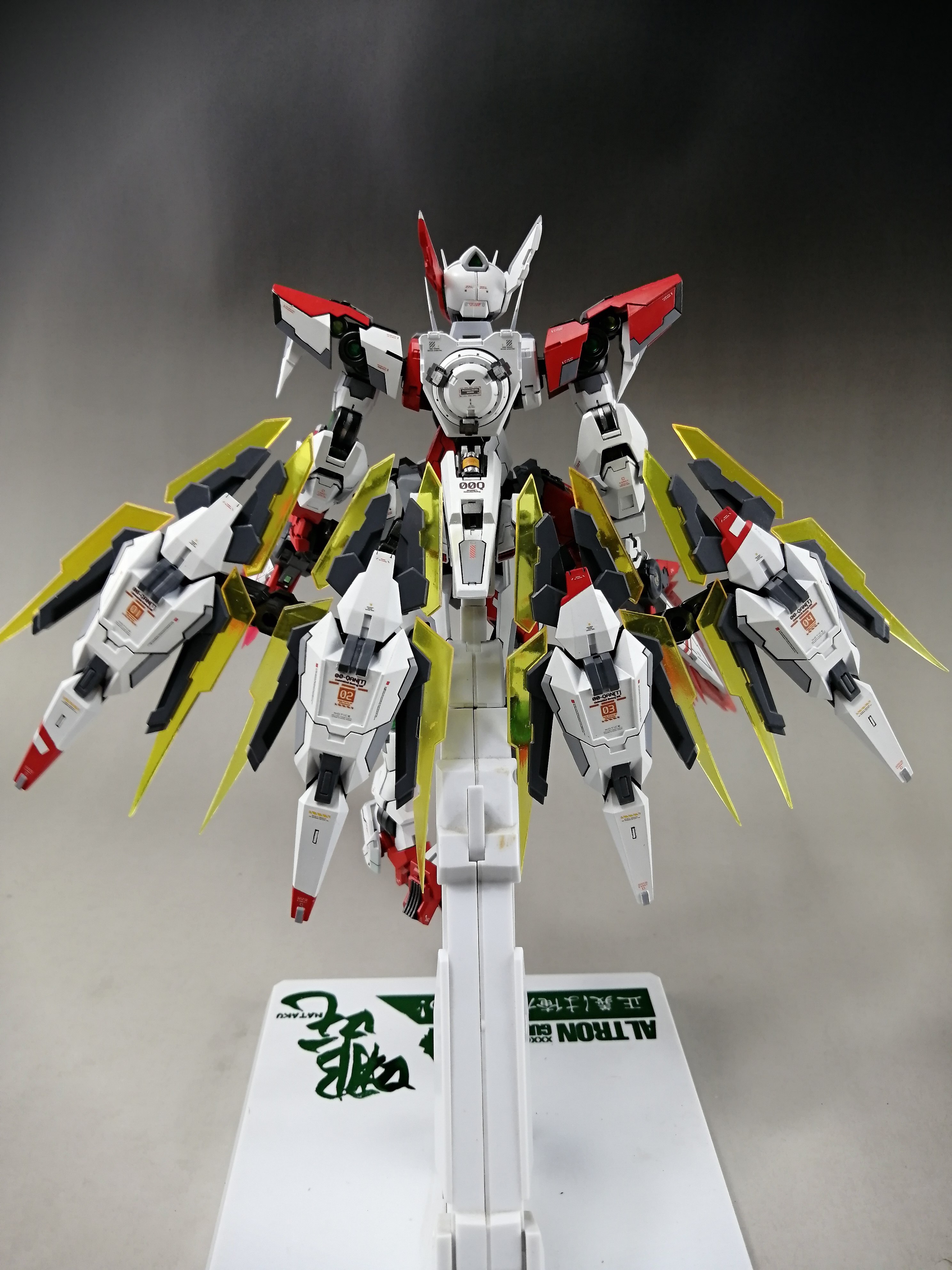 万代mg高达00q魔封gk改件宇宙骑士代工国创拼装