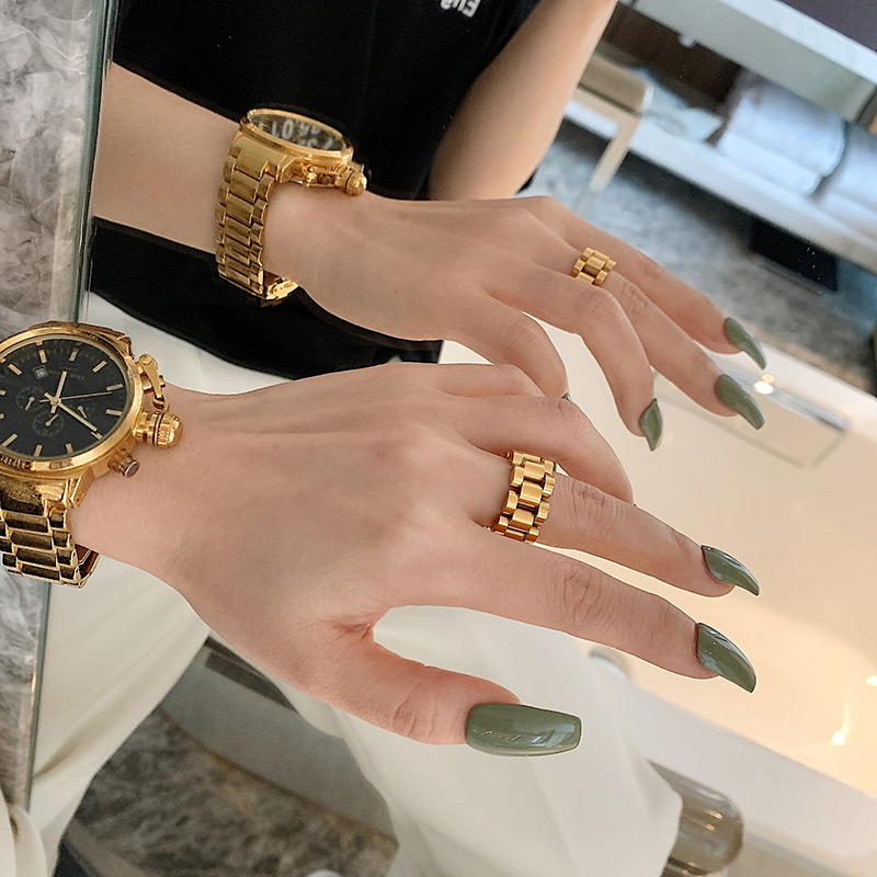 韩国手表女2021年新款气质简约ins小众设计女士轻奢潮流高级感