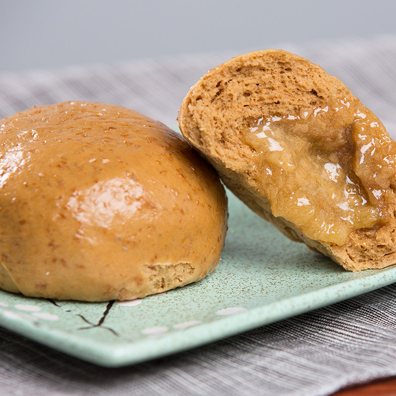 麦香花生儿童点心茶楼半成品面食早餐包儿童燕麦包点