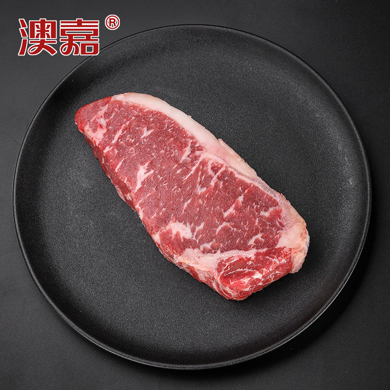 澳洲进口谷饲安格格斯m3西冷牛排新鲜原切牛排