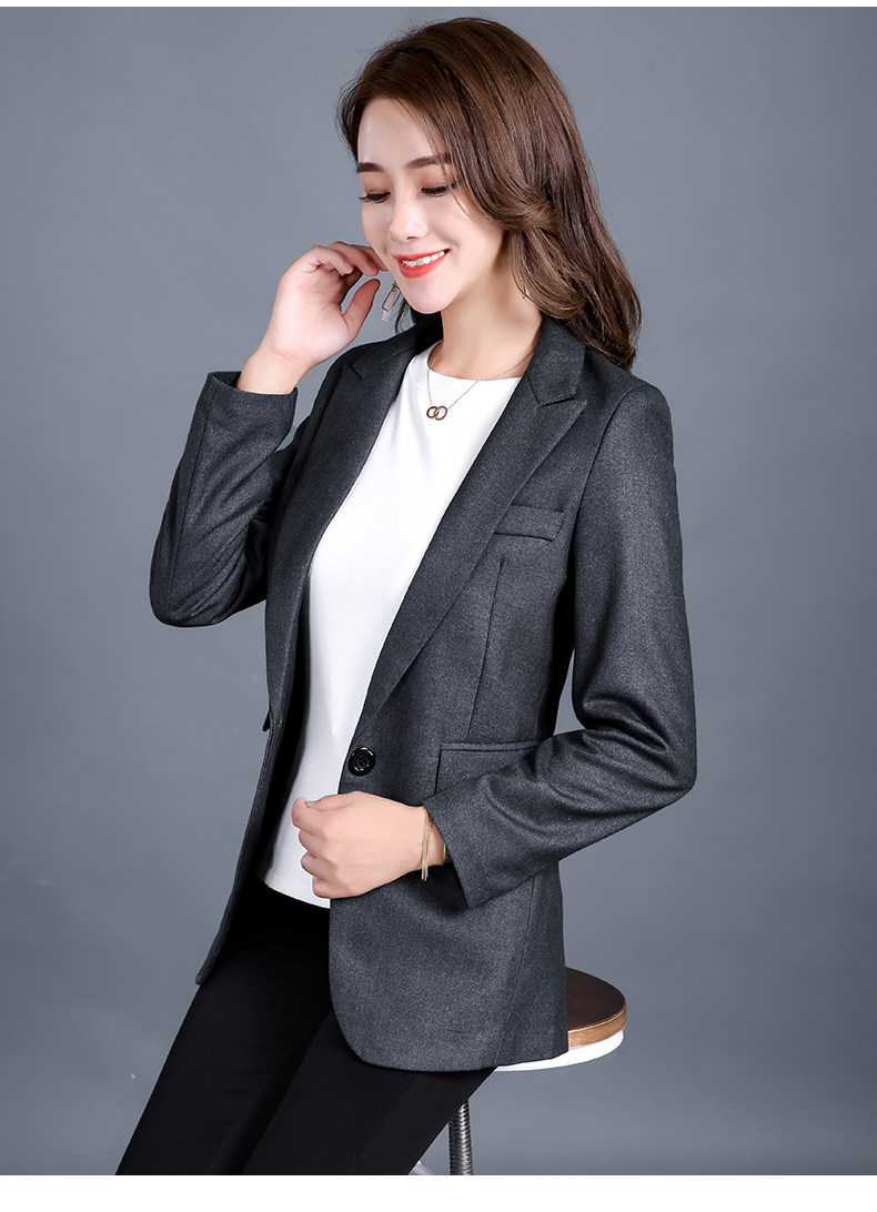 气质小西西装女外套韩版短款长袖小香风修身英伦风西装