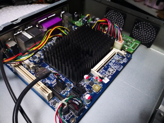 d525 双千兆小主机 nas 黑群辉 低功耗 双sata 带pci 支持msata