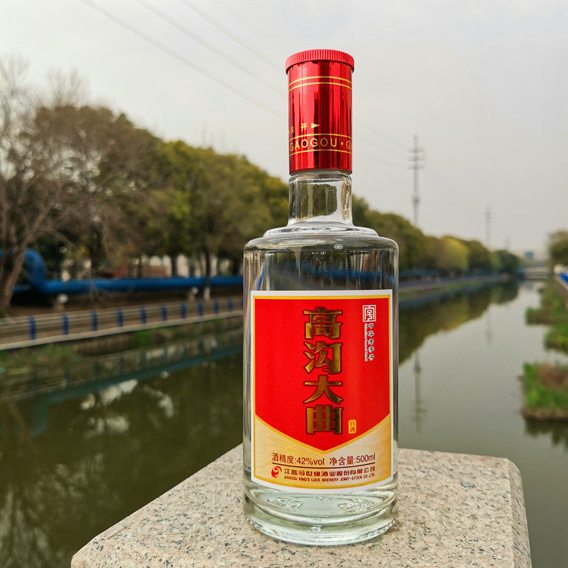 江苏今世缘高沟大曲酒42度500ml整箱6瓶礼盒醇甜型其他酒类
