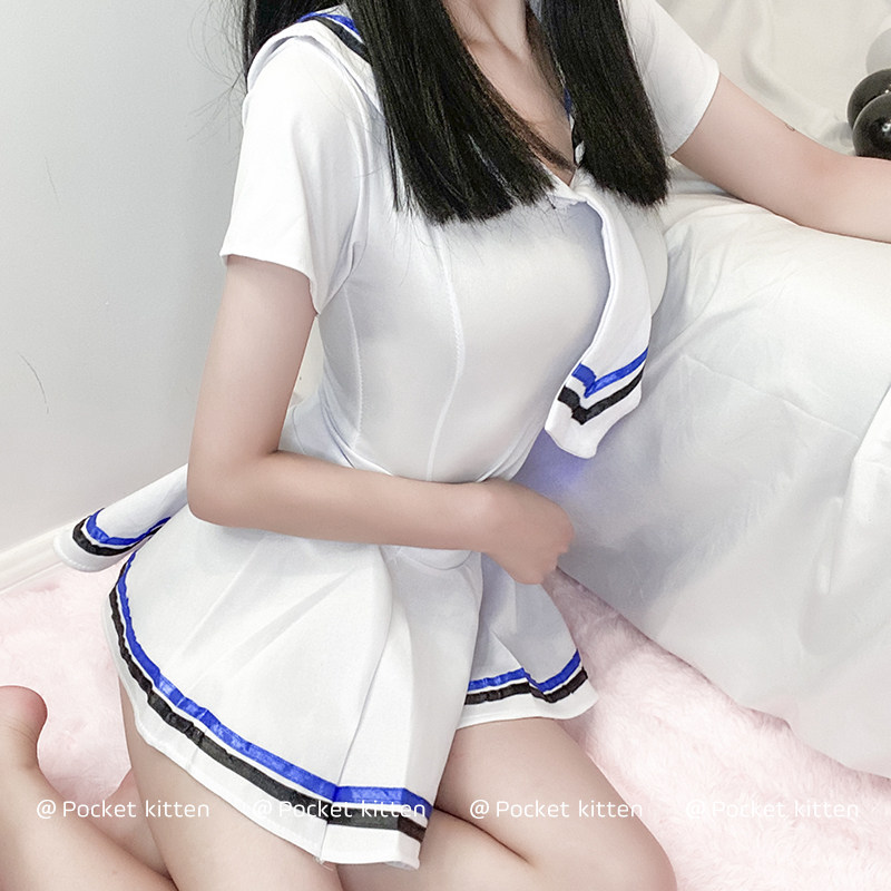 口袋猫咪meow可爱水手学生服日少女jk性感其它制服