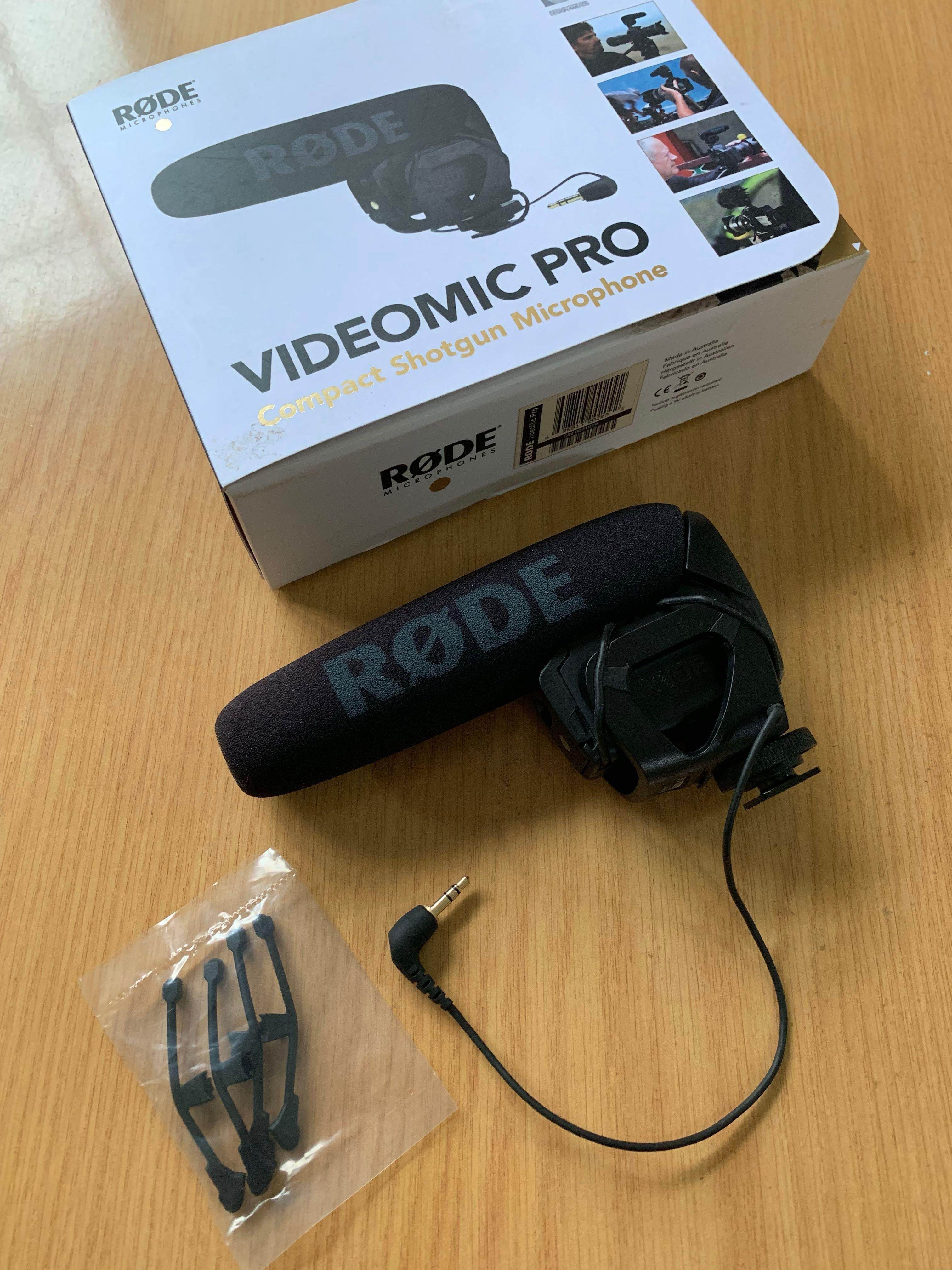 罗德rodevideomicpro专业单反相机收音麦克风摄影视频麦克风