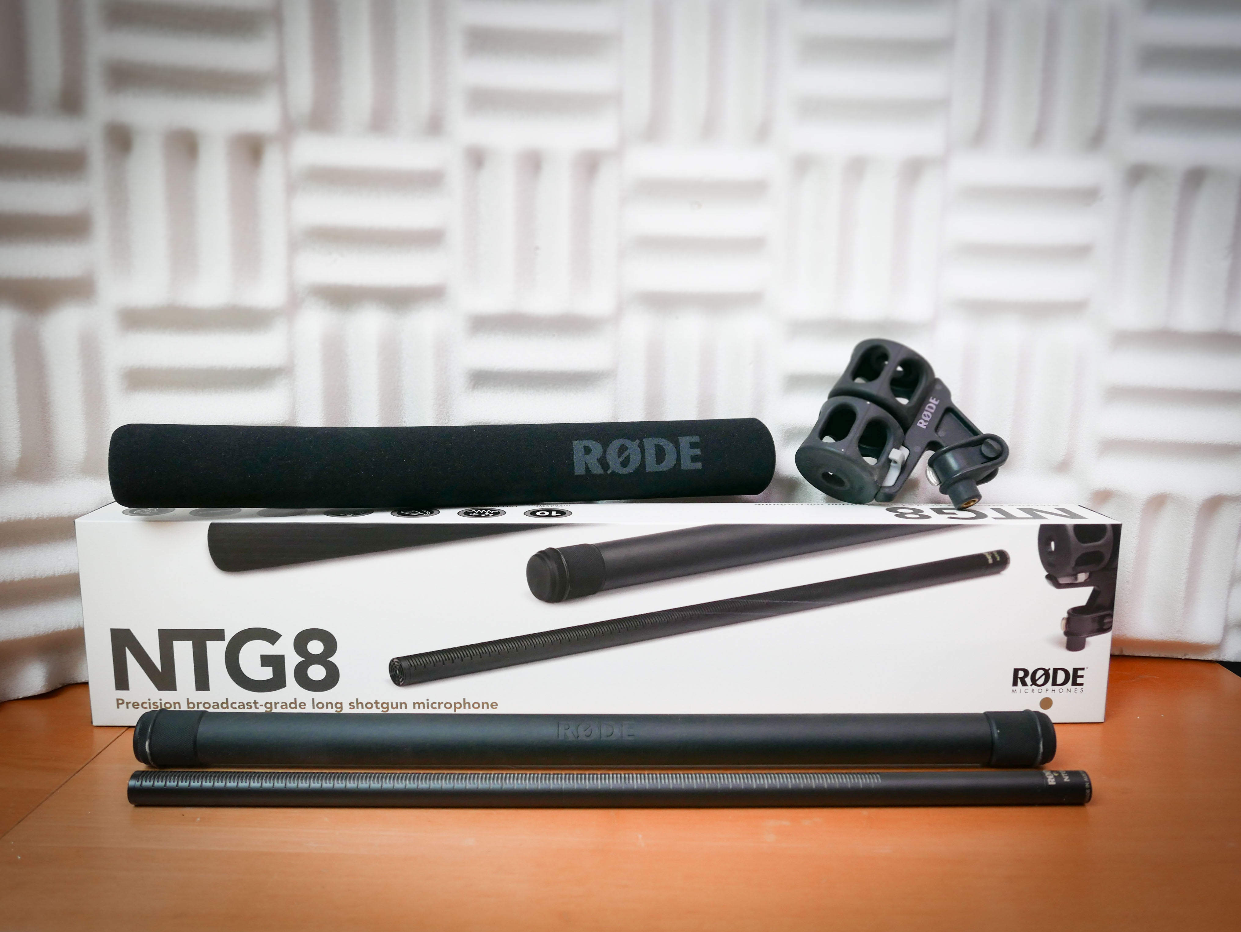 罗德rodentg8专业长枪式强指向录音话筒麦克风麦克风