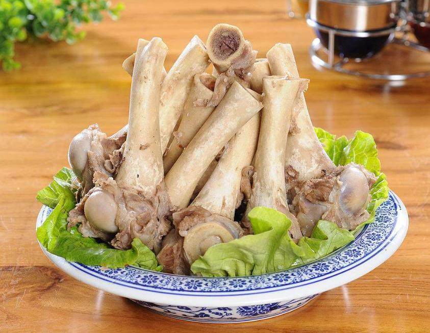 2斤装新鲜现杀皖北山羊棒骨羊腿骨羊大筒骨炖汤农家散养羊骨头