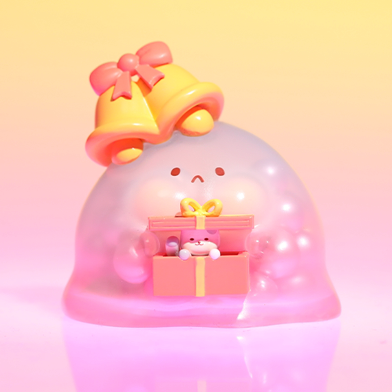 正版水波满满夹心系列盲盒可爱少女公仔网红潮玩盲盒