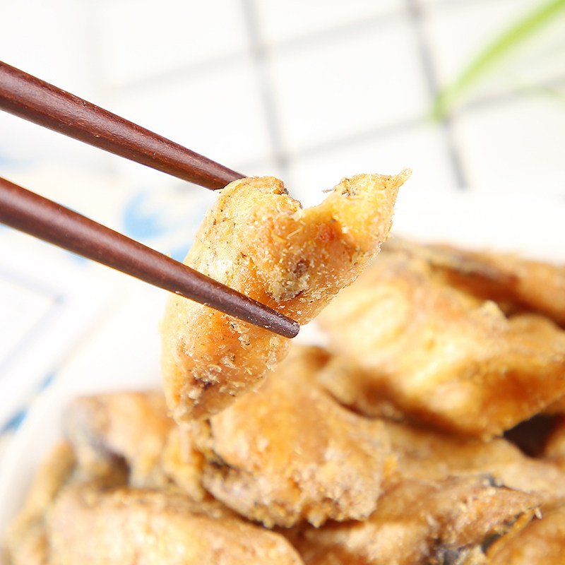 海麟娃带鱼酥即食烤鱼干香辣香酥带鱼休闲海鲜零食特产营养小吃