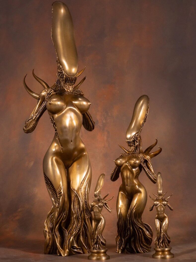 奥格青铜精品异形alien-mm异形alienmm上市摆件