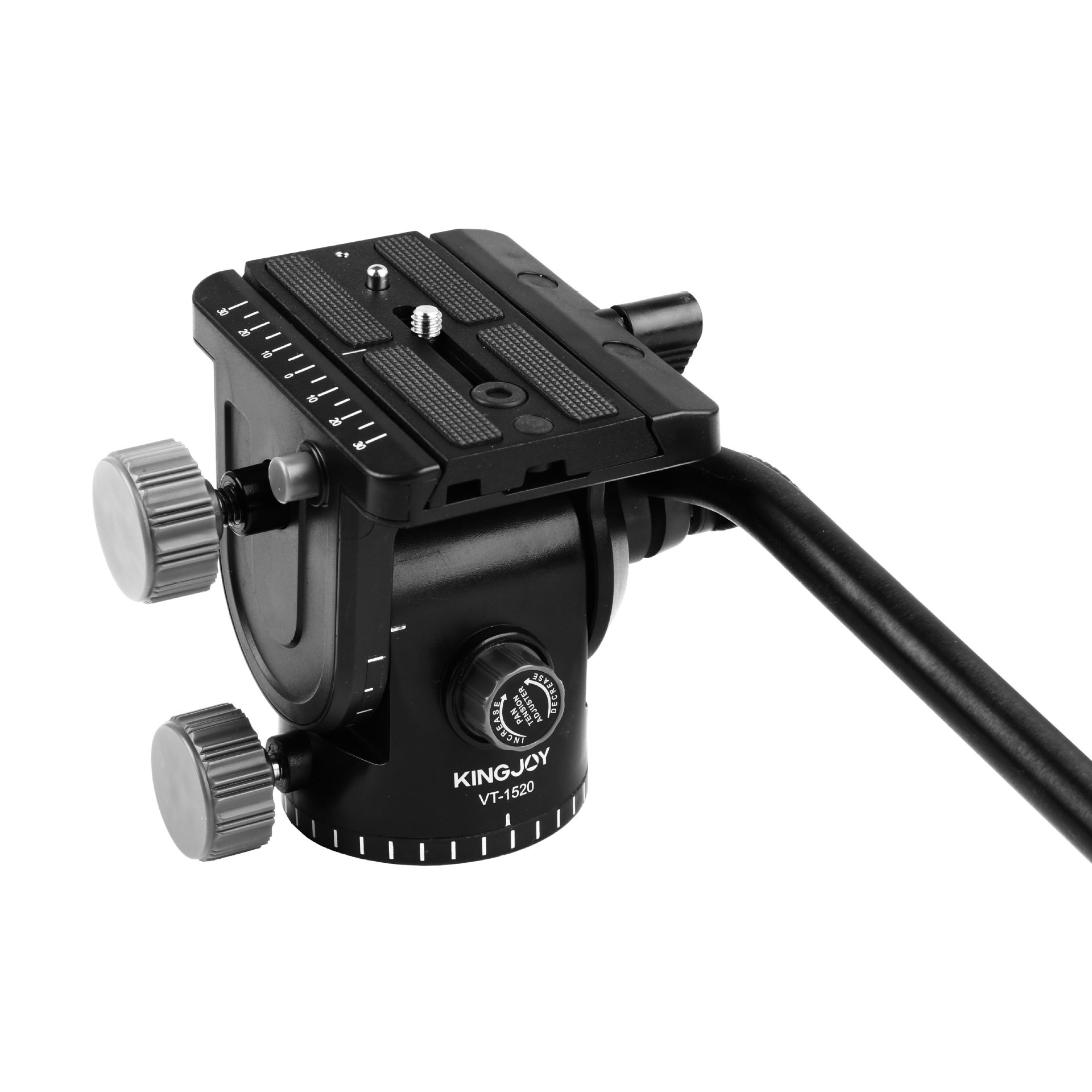 云台单反三维摄影摄像阻尼液压三脚架滑轨通用观鸟云台