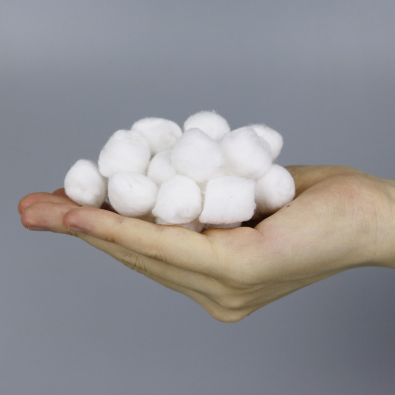 医用棉球脱脂卫生大棉花球非无菌家用一次性大号消毒药棉500克