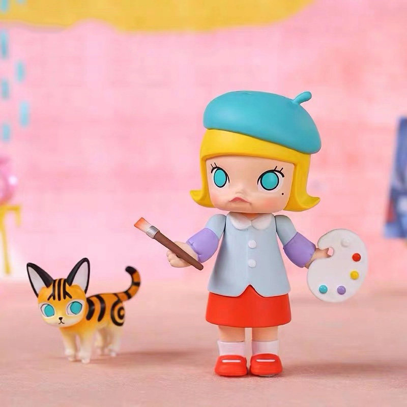 molly艺术大亨系列盲盒不支持退款退货潮玩盲盒