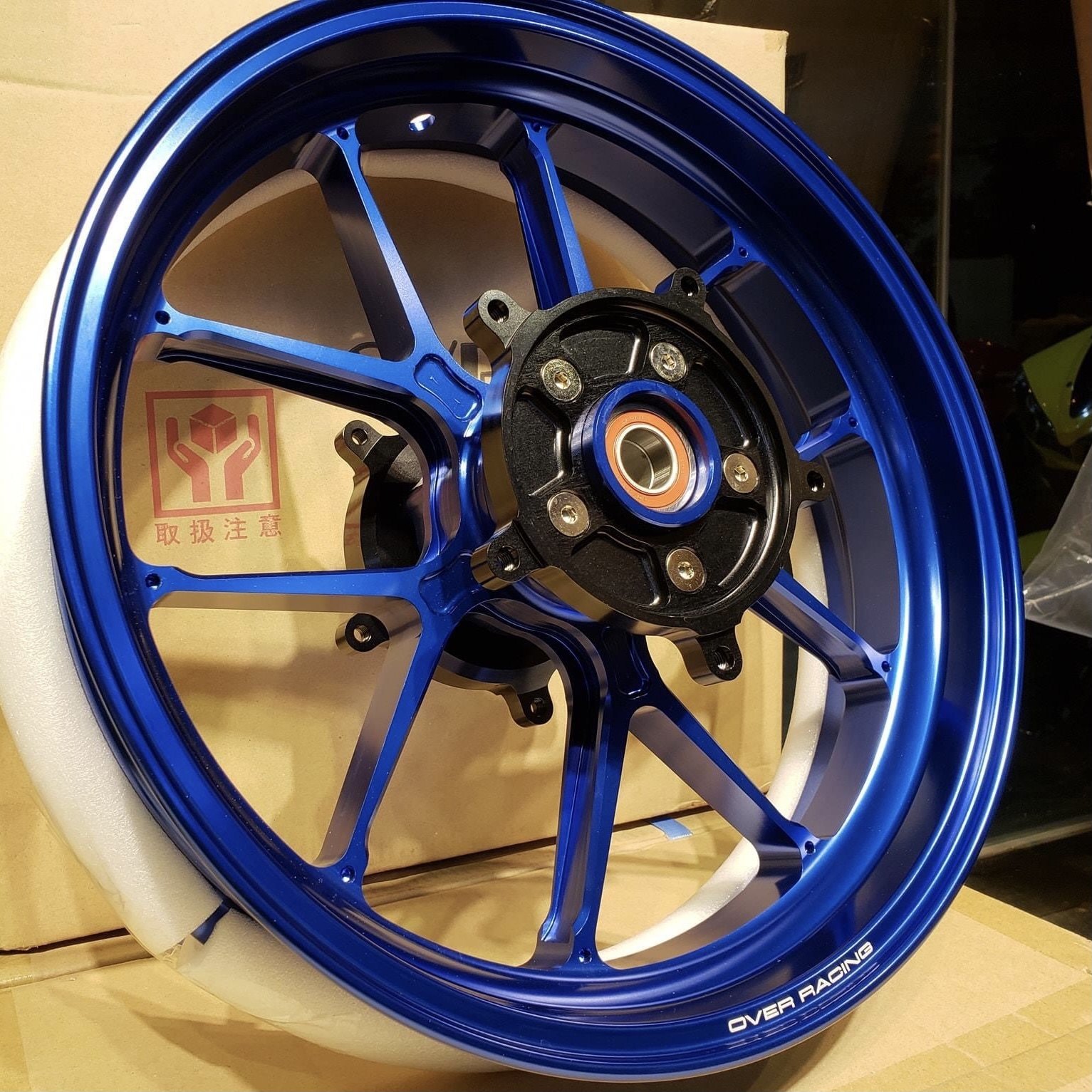 日本overracing轻量量化锻造轮毂改装tmax530前后摩托车轮毂