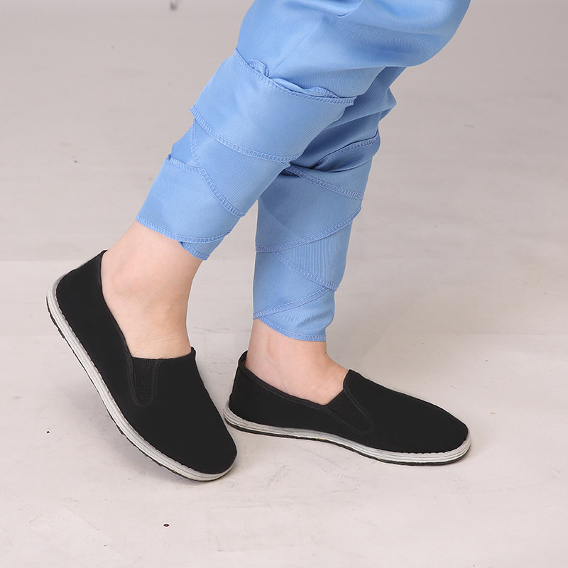 老北京布鞋成人红军军装鞋子八路军男女合唱演出民国布鞋