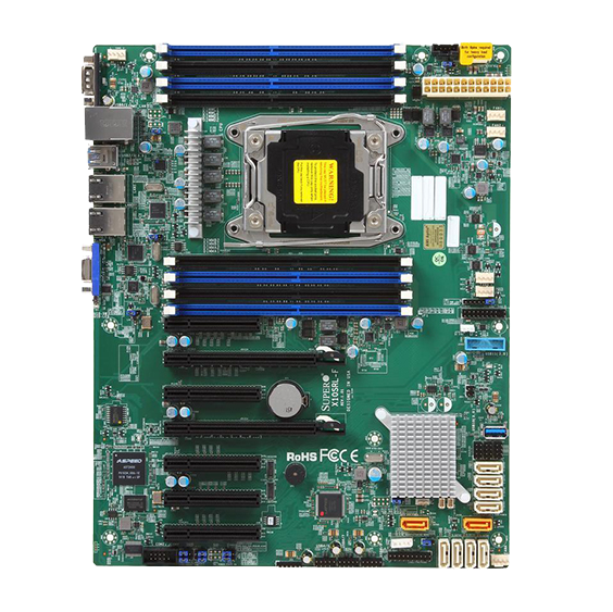 超微服务器主板c612单路x10srlfx99支持e52600v3主板