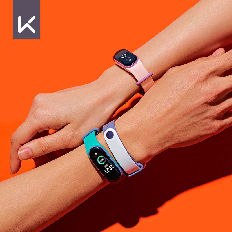 keep旗舰店智能手环运动心率腕带多功能计步器防水游泳篮球彩屏手表