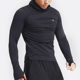 Keep flagship store men's outdoor sanded warm and quick-drying shirt moisture wicking hooded long-sleeved T-shirt 11185 Keep flagship store men's outdoor sanded warm and quick-drying shirt moisture wicking hooded long-sleeved T-shirt 11185