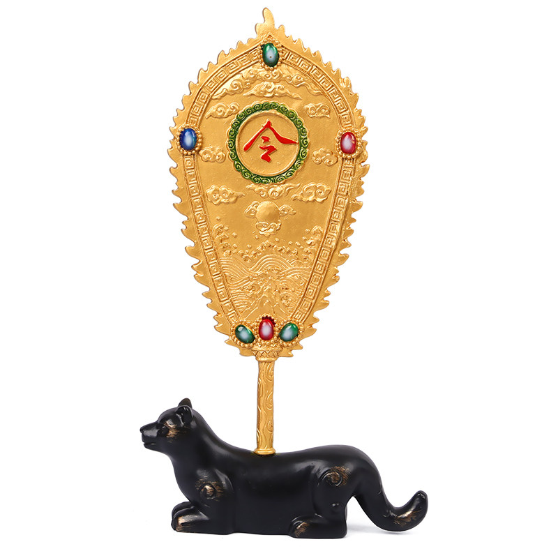 鼎风阁李居明吉祥物西北当时得令摆件办公室客厅装饰摆件