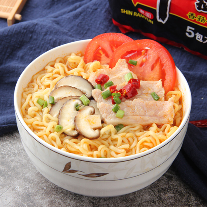 农心辛拉面韩国进口辣白菜拉面10袋组合泡菜面泡菜方便面速食泡面