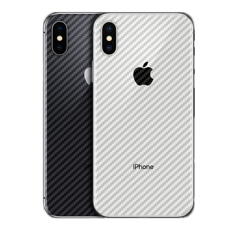 适用于苹果xsmax后膜xr非钢化膜iphone8plus背面6透明7手机后盖贴膜软