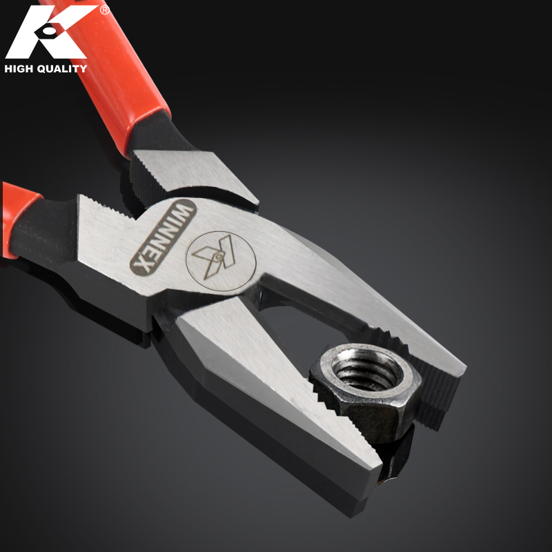 省力断线钳剪线手钳子多功能钢丝进口电工平口钢丝钳