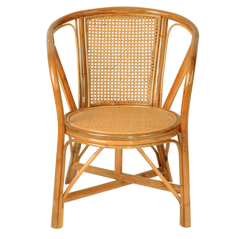 天然植物编织藤椅办公椅子休闲椅藤椅通风椅藤座椅阳台椅茶楼椅