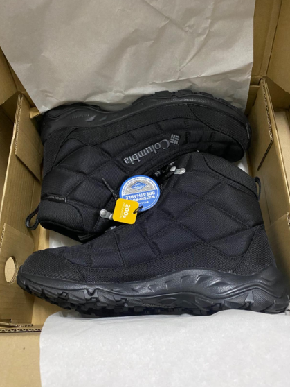 正品现货 哥伦比亚 保暖休闲中帮减震防水防滑男棉鞋登山雪地靴