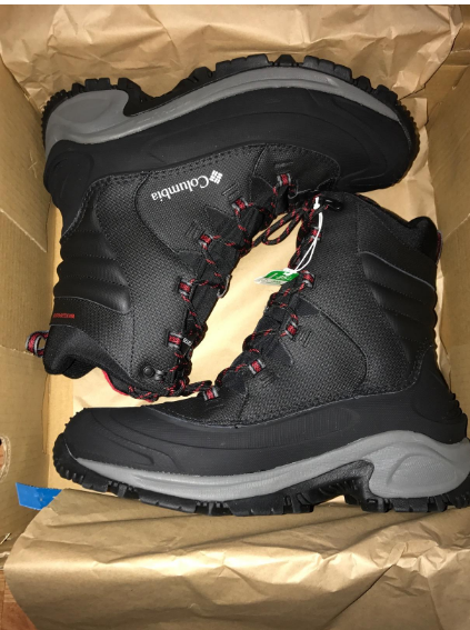 正品现货 哥伦比亚 冬季-32度保暖男鞋防水防滑登山雪地靴